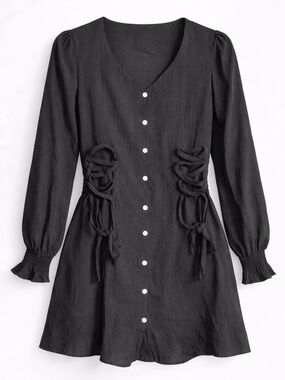 Peach Love Size S New in the Package Black Dress
